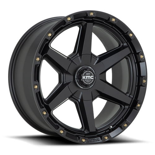 KM101 17X9 6X135/5.5 S-BLK -12MM