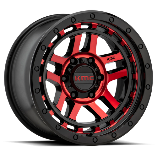 KM540 17X8.5 5X5.0 G-BLK MACH RTCC 18MM