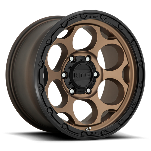 KM541 18X8.5 5X5.0 M-BRZ BLK LP 18MM