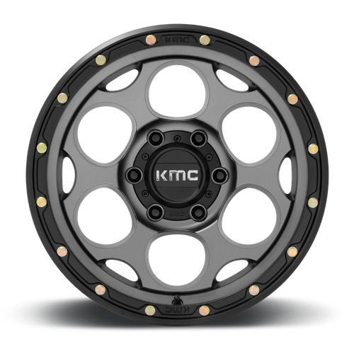KM541 18X8.5 6X5.5 S-GRY BLK-LP 00MM