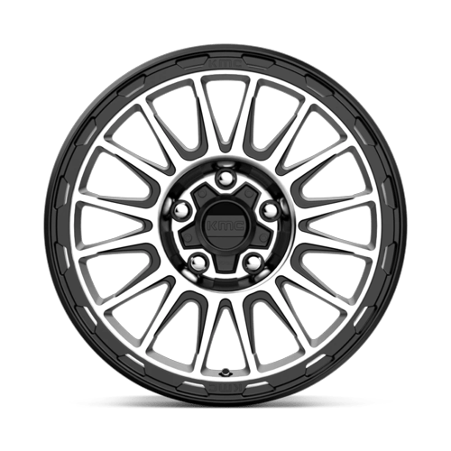 KM542 17X9 6X135 S-BLK MACH 18MM