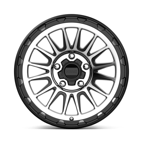 KM542 17X9 5X5.0 S-BLK MACH 18MM