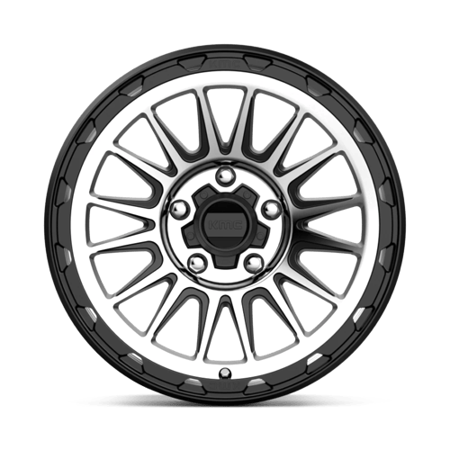 KM542 17X9 5X5.0 S-BLK MACH 18MM