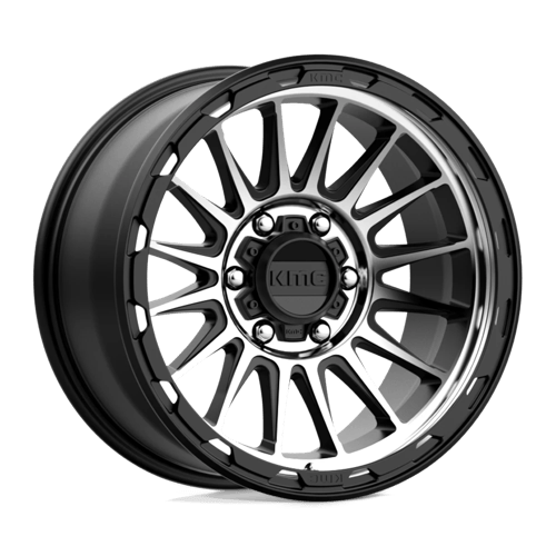 KM542 18X9 6X5.5 S-BLK MACH 18MM