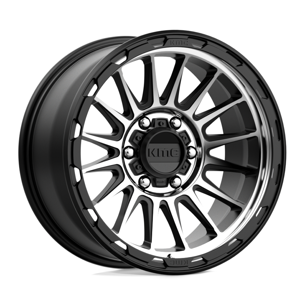 KM542 17X8 6X5.5 S-BLK MACH 20MM