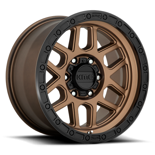 KM544 18X9 6X4.5 M-BRZ BLK LP 18 CB 66.1