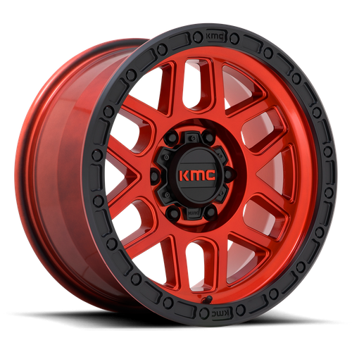 KM544 18X9 8X180 C-RED BLK-LP 18MM