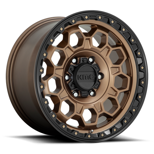 KM545 17X9 5X5.0 M-BRZ BLK LP 18MM