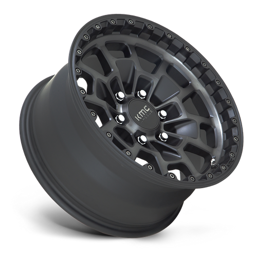 KM718 17X8.5 6X5.5 S-BLK GTCC 18MM