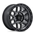KM544 17X9 5X5.0 S-BLK GTCC -12MM