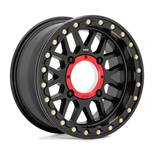 GRENADE UTV BL 15X6 4X156 S-BLK 38MM