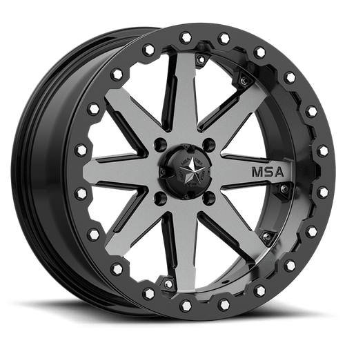 LOK UTV 15X7 4X156 CHARCOAL TINT 00MM