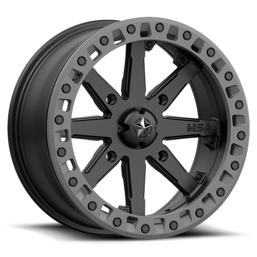 LOK2 UTV BL 16X7 4X137 S-BLK GRY-RG +0