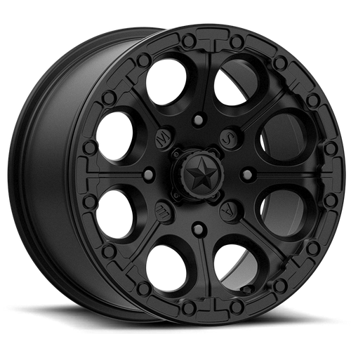 CANNON UTV BL 14X7 4X137 S-BLK 10MM