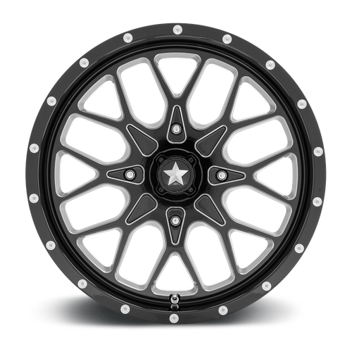 PORTAL UTV 20X7 4X137 112 G-BLK-MILL +0