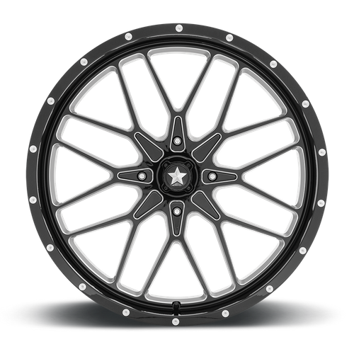 PORTAL UTV 24X7 4X137 112 G-BLK-MILL +0