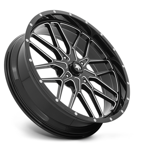 PORTAL UTV 24X7 4X137 112 G-BLK-MILL +0