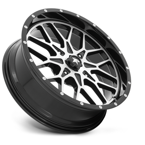 PORTAL UTV 20X7 4X156 115 G-BLK-MACH +0