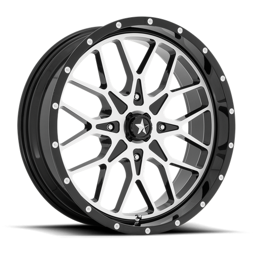 PORTAL UTV 20X7 4X156 115 G-BLK-MACH +0