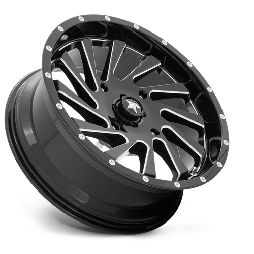 BLADE UTV 18X7 4X156 115 G-BLK-MILL +0