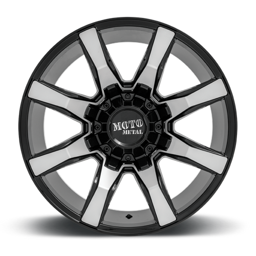 MO804 22X10 8X170 G-BLK MACH -18MM