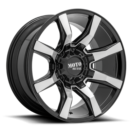 MO804 22X10 8X180 G-BLK MACH -18MM