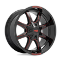 MO970 20X10 8X6.5 G-BLK MILL RTCC -18MM