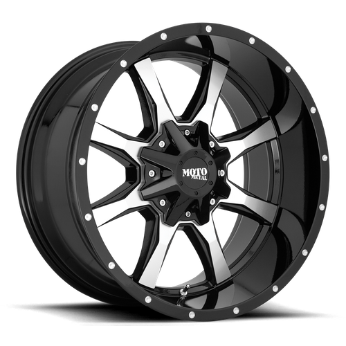 MO970 18X9 5X4.5 MACH G-BLK 18MM