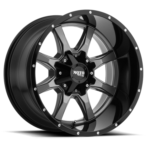 MO970 20X10 8X180 G-GRY BLK LP 12MM