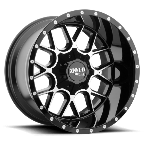 MO986 22X10 6X135/5.5 G-BLK MACH 12MM