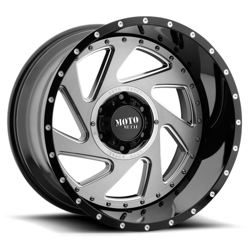 MO989 20X12 5X5.0 G-BLK MILL BRSH INS-44