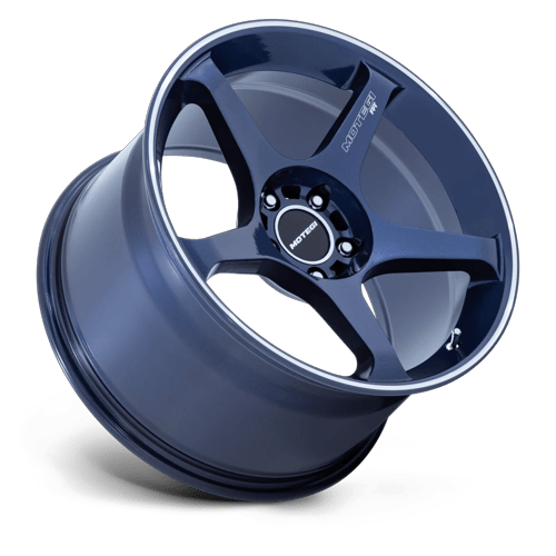 BATTLE V 18X8.5 5X4.5 72 +22 OB-BLU MCH