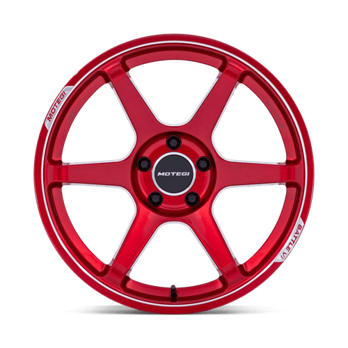 BATTLE VI 18X9.5 5X4.5 72 +25 CHY-RD-MCH