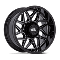 TURBINE 20X10 8X180 124 -18 G-BLK MILL