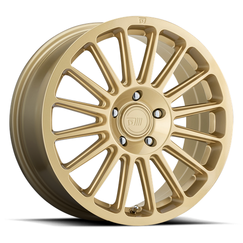 MR141 17X7.5 5X100 RALLY GOLD 40MM