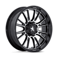 THUNDERLIPS UTV 15X7 4X137/156 G-BLK MCH