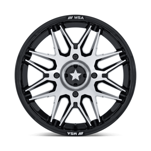 RADAR UTV 15X7 4X137 96 +10 G-BLK-MCH