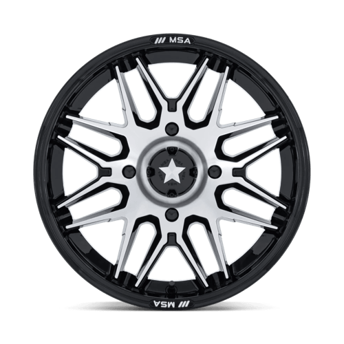 RADAR UTV 16X7 4X110 86 +10 G-BLK-MCH