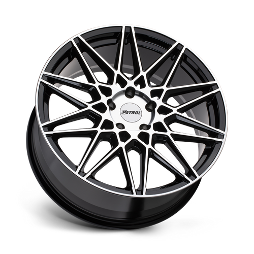 PE P3C 18X8 5X115 76 G-BLK MACH +40