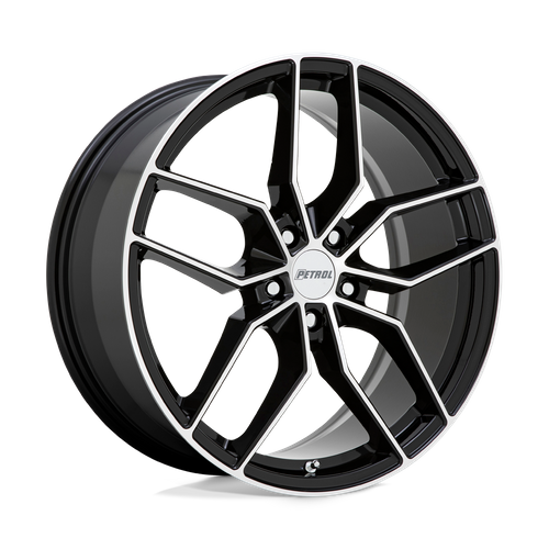 PE P5C 17X8 5X115 76 G-BLK MACH +40