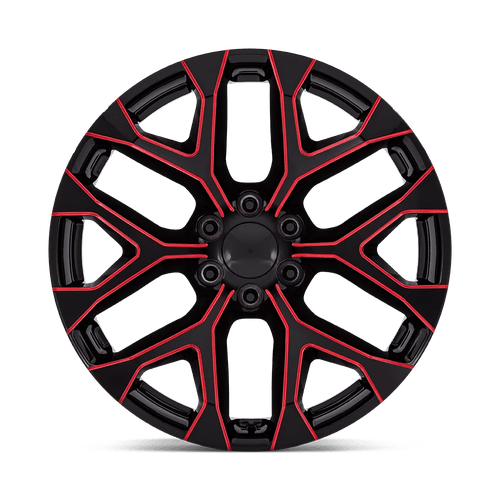 PR177 22X9 6X5.5 78 +24 G-BLK RD-MILL