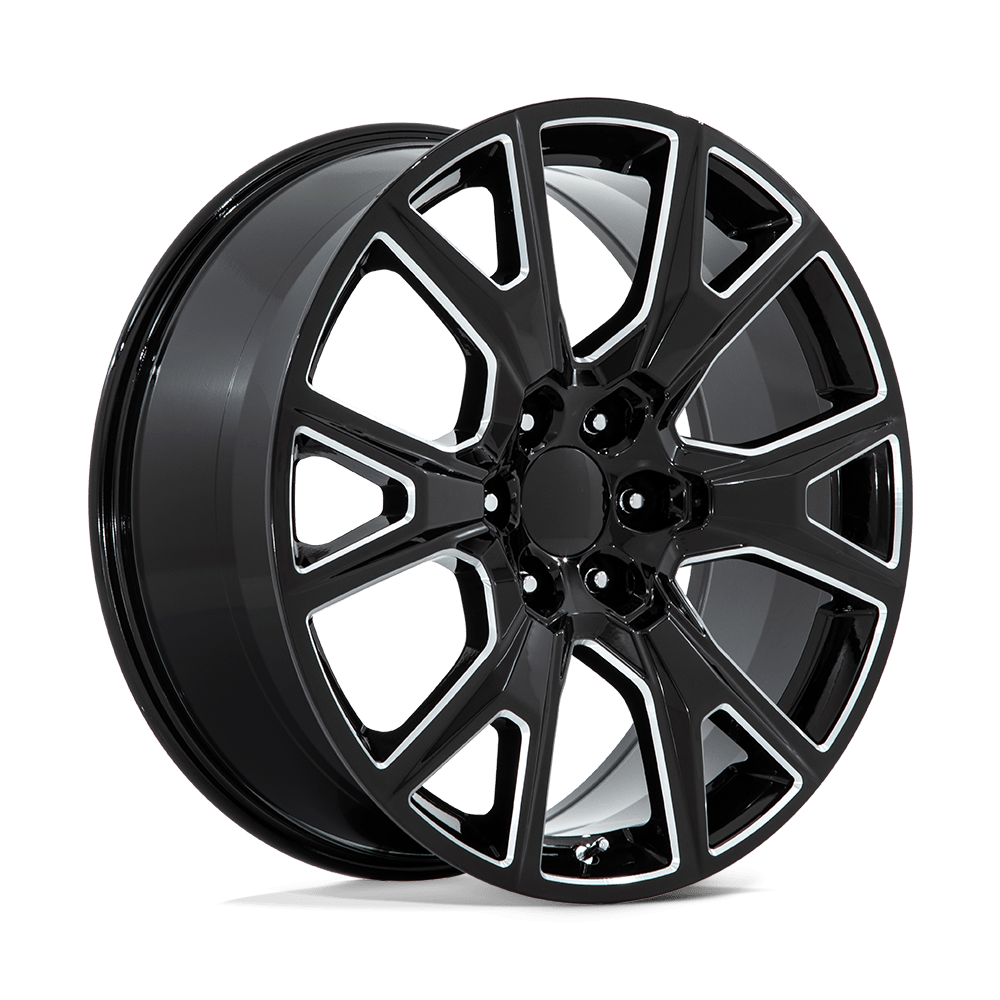 PR199M 22X9 6X5.5 78.1 G-BLK MILL 28MM