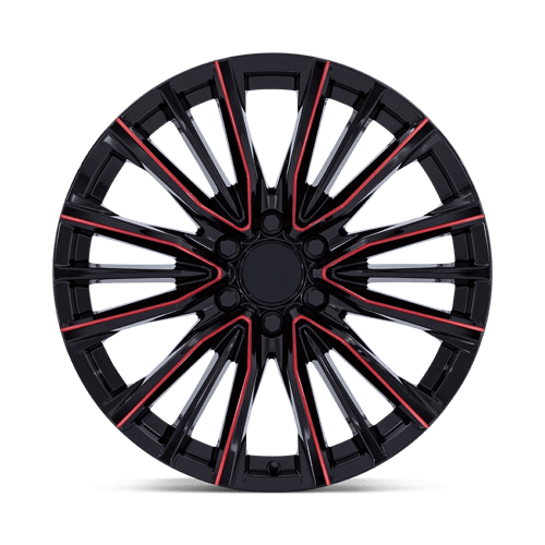 PR223 24X10 6X5.5 78 +28 G-BLK MILL-RED