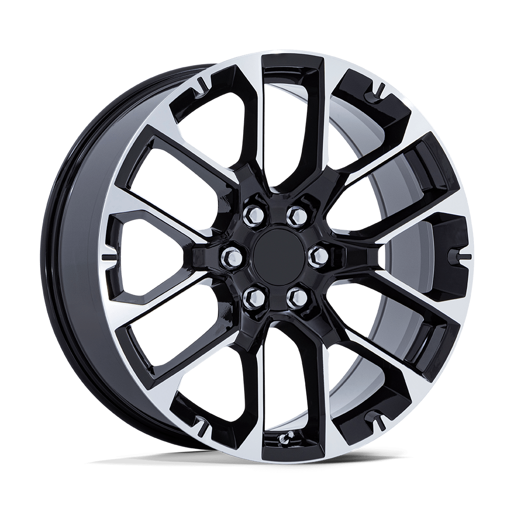 PR224 22X9 6X5.5 78 +28 G-BLK MACH