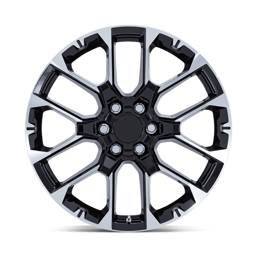 PR224 22X9 6X5.5 78 +28 G-BLK MACH