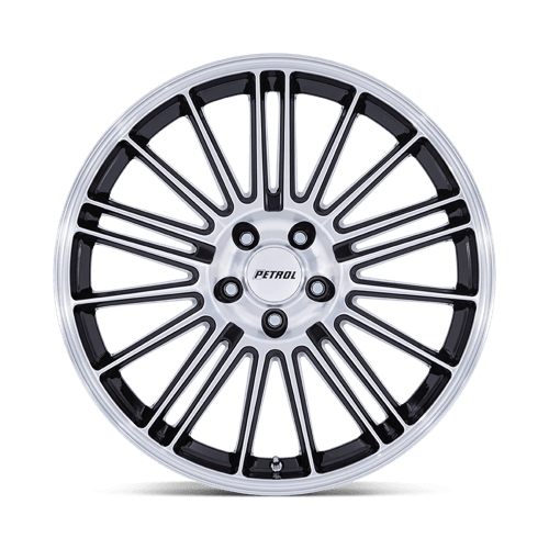 P1D 18X8 5X110 72 +40 G-BLK MACH