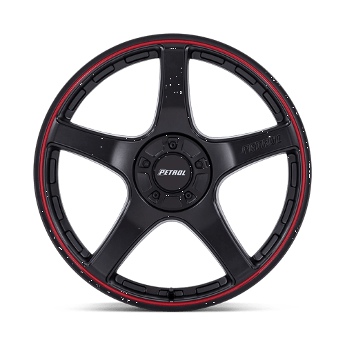 P2E 20X8.5 5X112/120 74 +35 M-BLK RD-LP