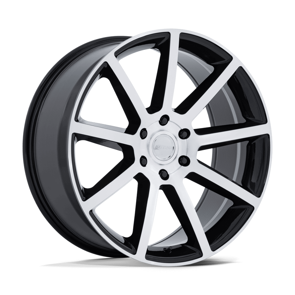 P6E 20X9.5 6X135 87 +30 G-BLK MCH-FC