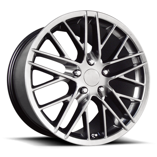 PR121H 18X9.5 5X4.75 70.7 H-SLV-DRK 56MM