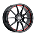 PR193RS 20X9 5X4.5 70.6 G-BLK RED-MCH 30